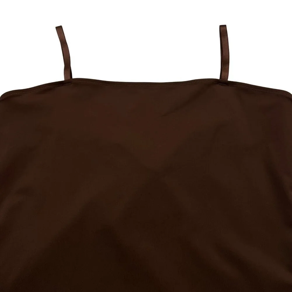 SKIMS Shaping Swim Cami One Piece‎ Cocoa Womens 3X